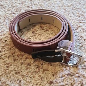 Steve Madden NWOT faux leather belt